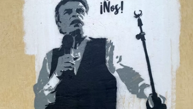 Manolo Vieira, retratado por CNFS+, en Los Nidillos, Las Palmas de Gran Canaria. / AH 