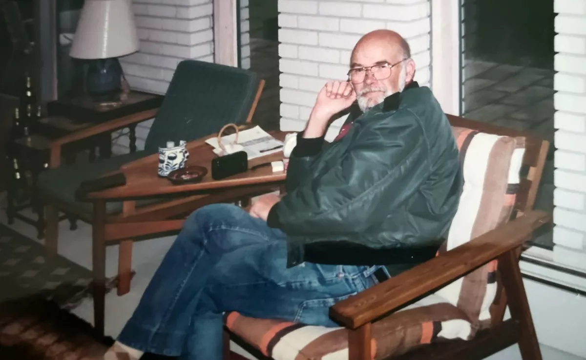 Peter Larsen, fundador de Casa Peter, en una imagen de 1990./ MARÍA DOLORES IZQUIERDO