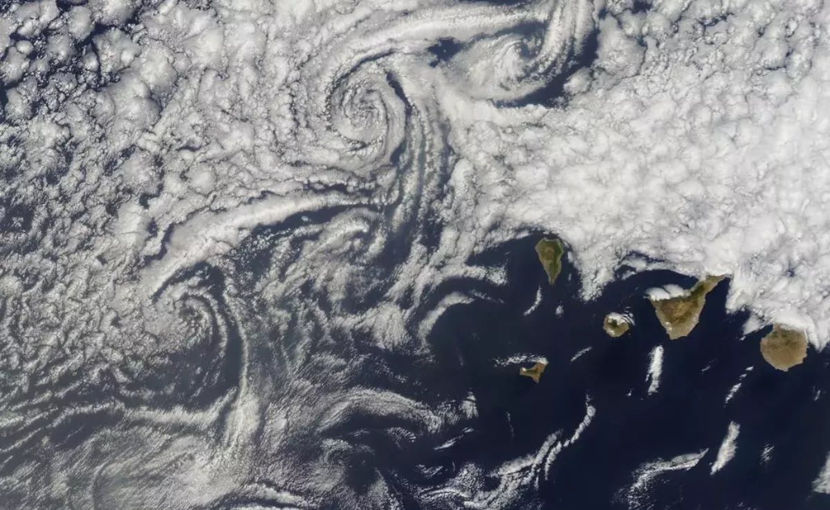 Imagen de Canarias desde el espacio / NASA