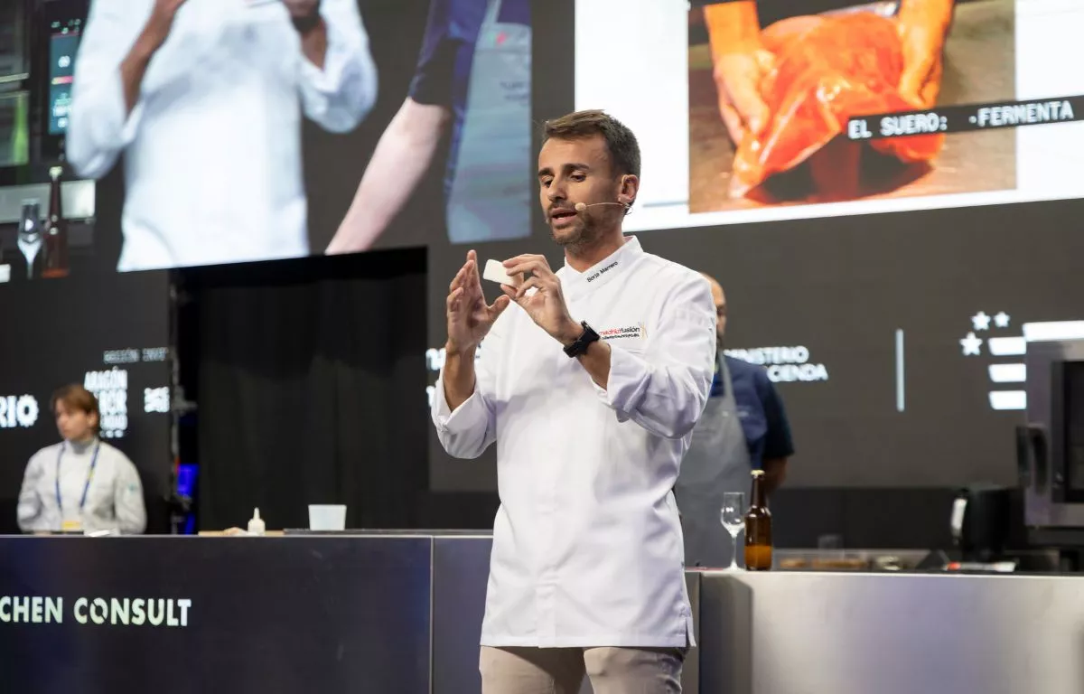 El chef de 'Muxgo' Borja Marrero. 