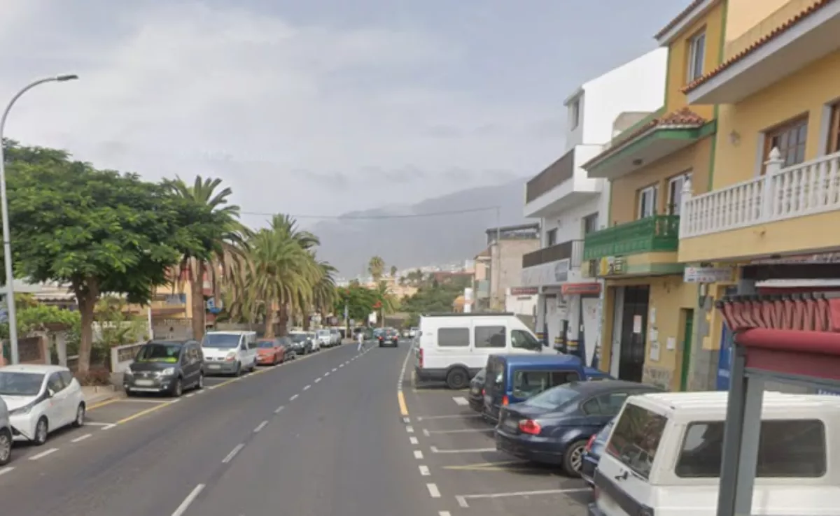 Imagen de la carretera TF-333. / GOOGLE