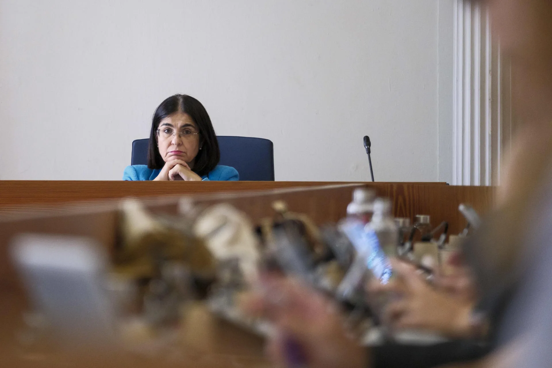 El Ayuntamiento de Las Palmas incumple la ley de pago a proveedores: tarda una media de 69,30 días en abonar sus facturas . En la imagen, la alcaldesa Carolina Darias. / EFE - ÁNGEL MEDINA G