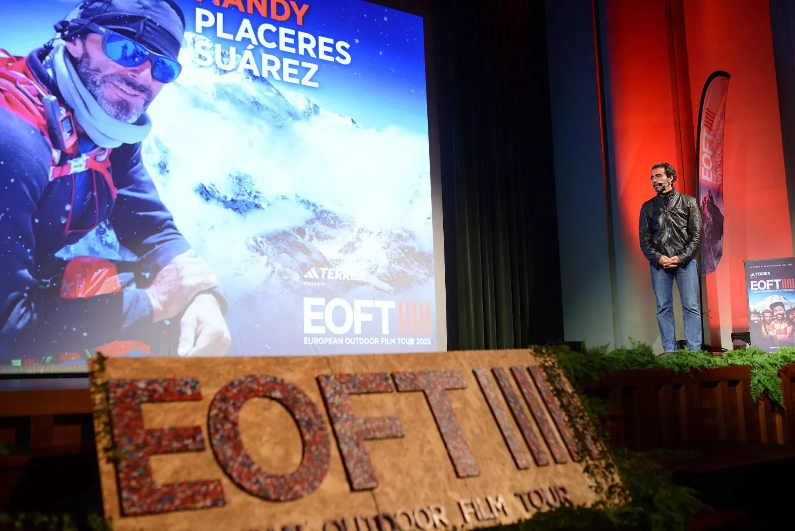 Mandy Placeres, durante la reciente celebración en Canarias del European Outdoor FIlm Tour Mandy Placeres, durante la reciente celebración en Canarias del European Outdoor FIlm Tour