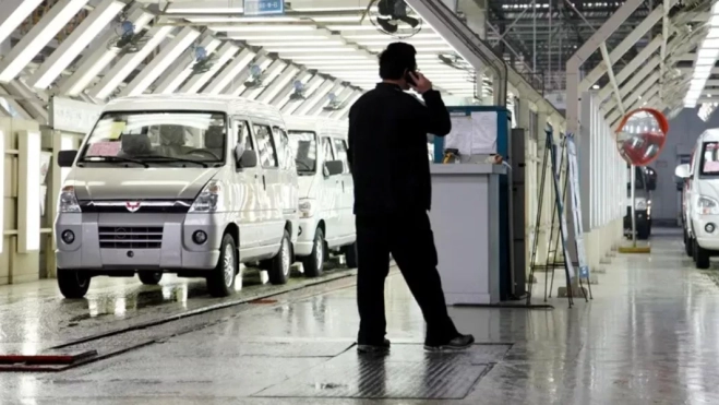 Imagen de vehículos chinos / EFE - QILAI SHEN