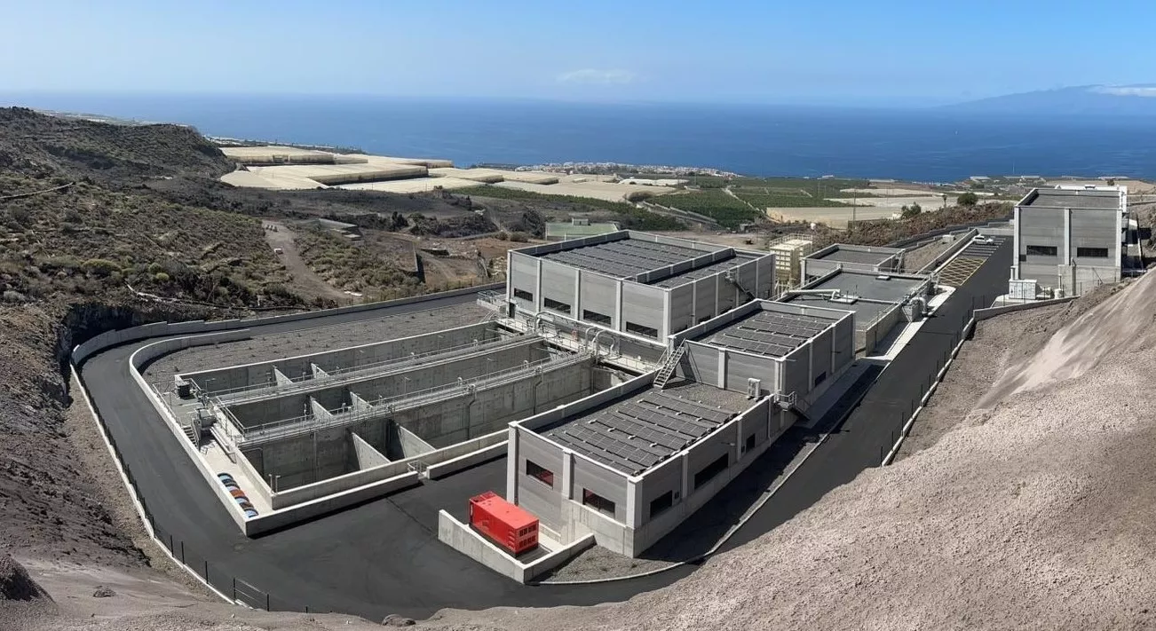 EDAR del Oeste, en Tenerife. / ACUAES