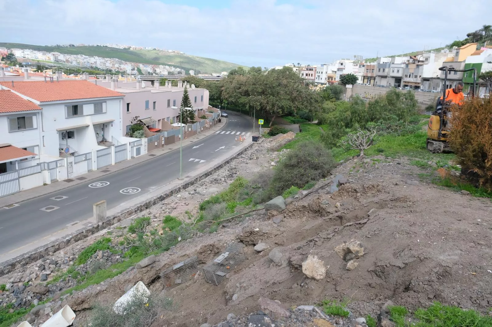 Trabajos del Corredor Verde en Hoya Andrea. AYUNTAMIENTO
