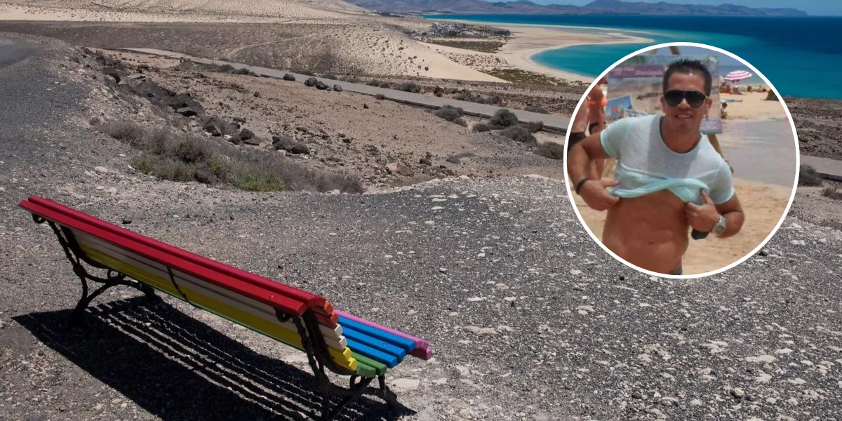 En la imagen, una playa de Morro Jable y Matías Gendra / AH