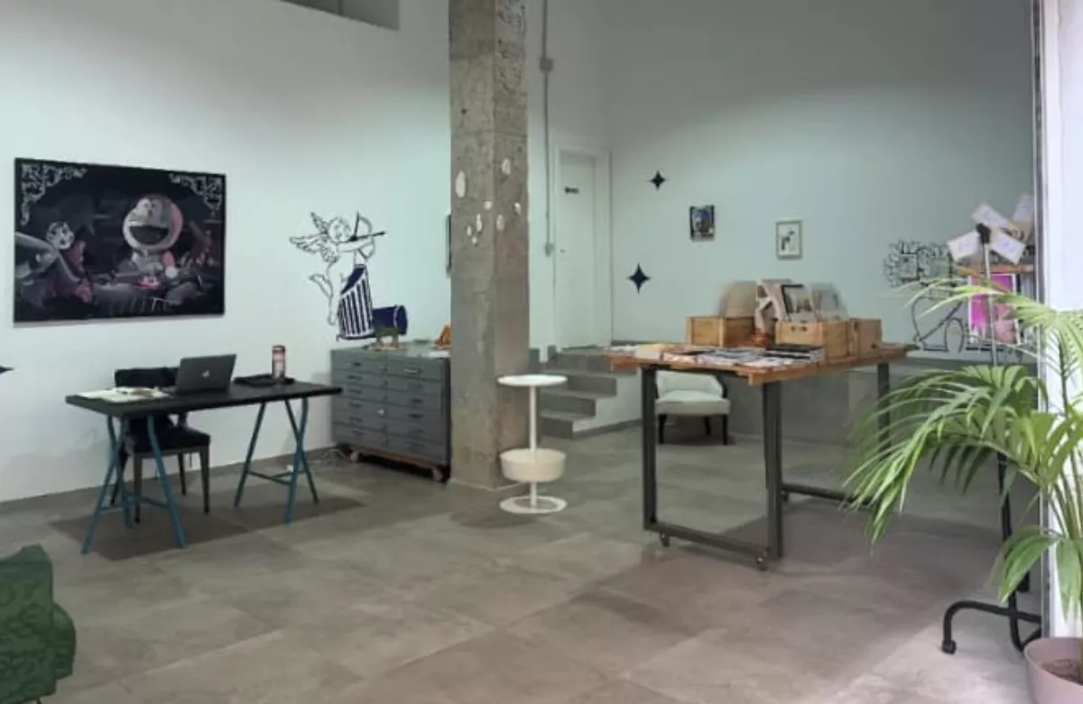 Una de las exposiciones celebradas en el espacio cultural El Palmeral. / REDES