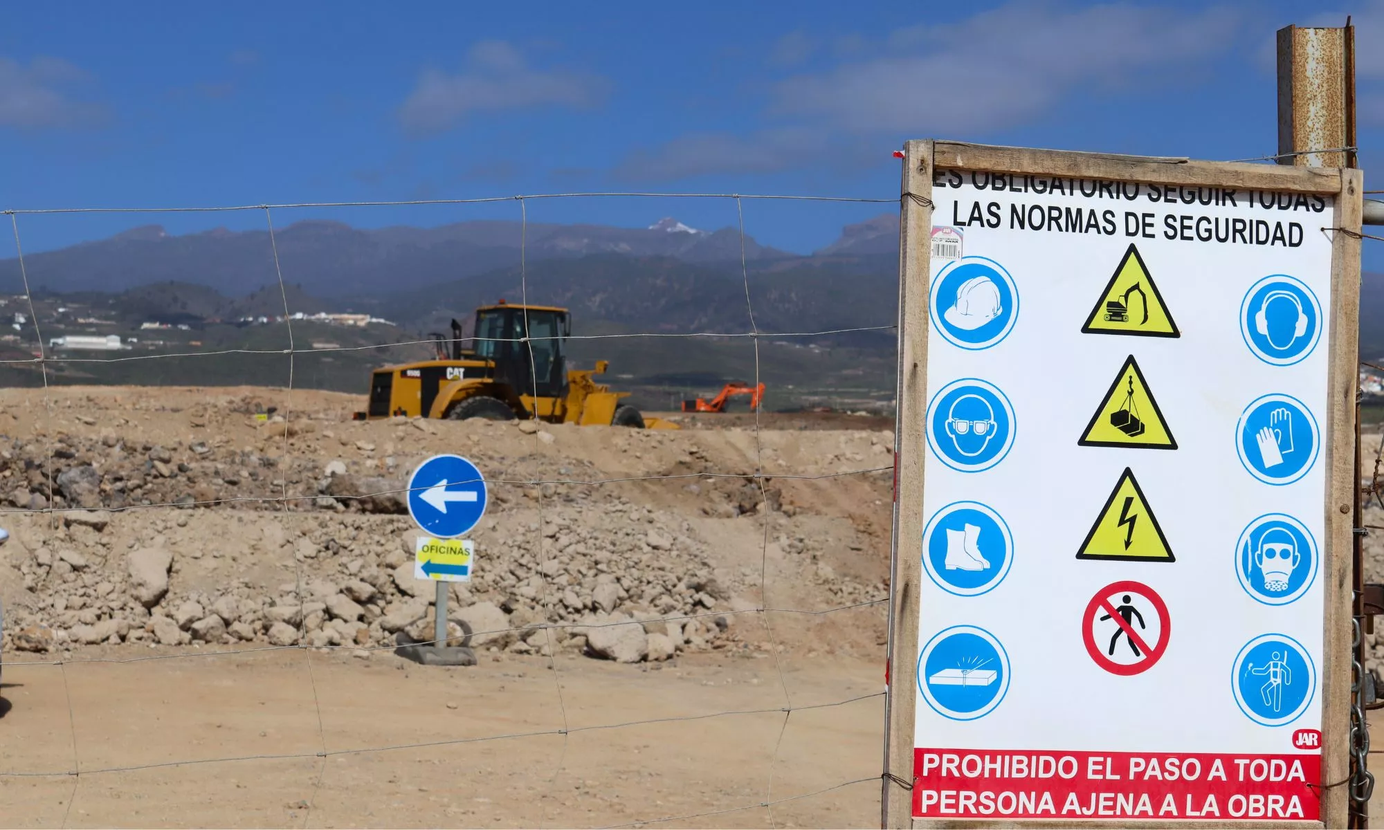 Obras del Circuito del Motor. /AINOHA CRUZ-AH