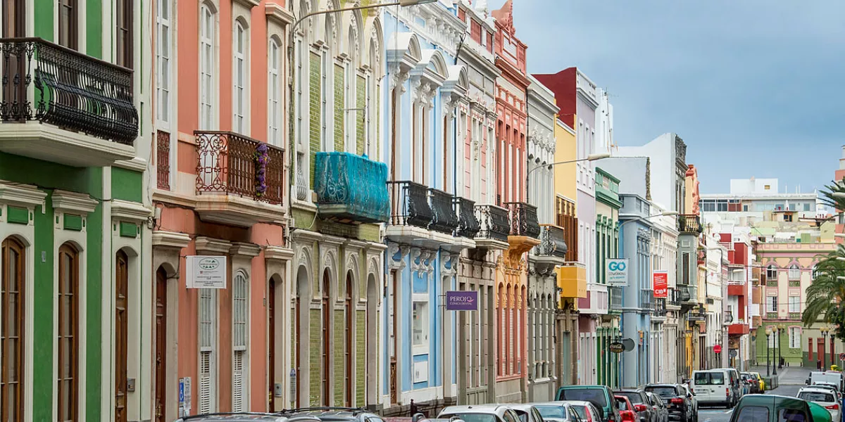 Imagen de la calle más bonita de Las Palmas de Gran Canaria, la calle Perojo / CABILDO DE GRAN CANARIA 