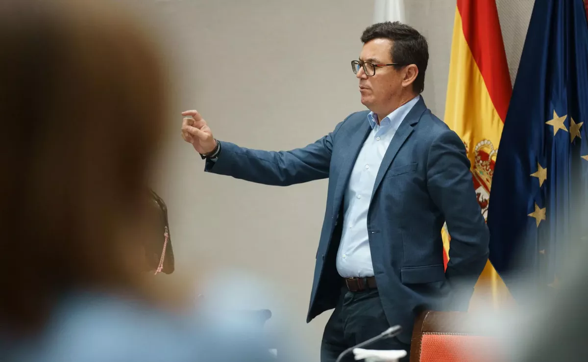 El consejero de Obras Públicas del Gobierno de Canarias, Pablo Rodríguez / EFE