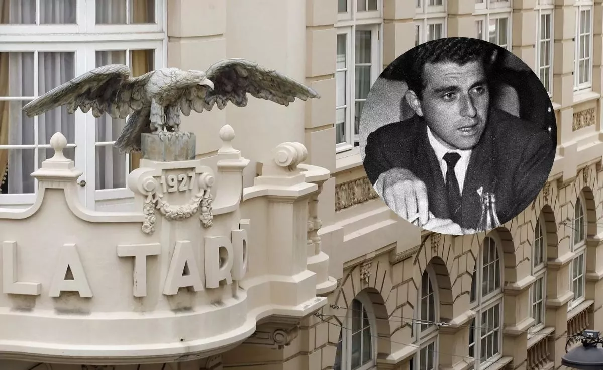 Imagen del diario La tarde donde fue director Alfonso García-Ramos|MONTAJEAH