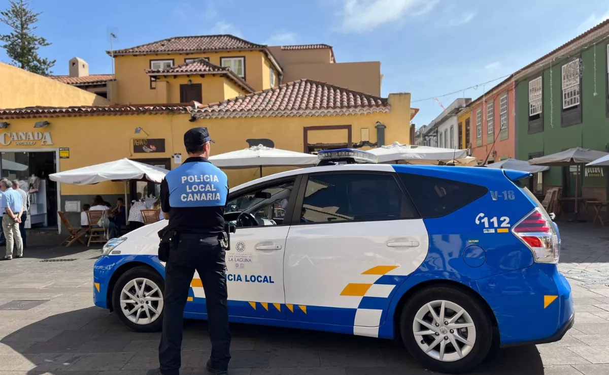 Imagen de un policía local de La Laguna / AYUNTAMIENTO DE LA LAGUNA