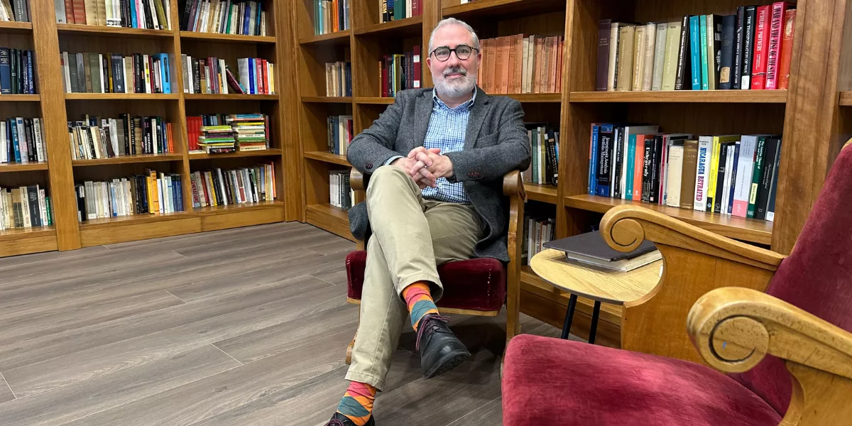 Manuel Fernández, director del Centro Peter Huber de la Universidad de Las Hespérides / ATLÁNTICO HOY - MARCOS MORENO