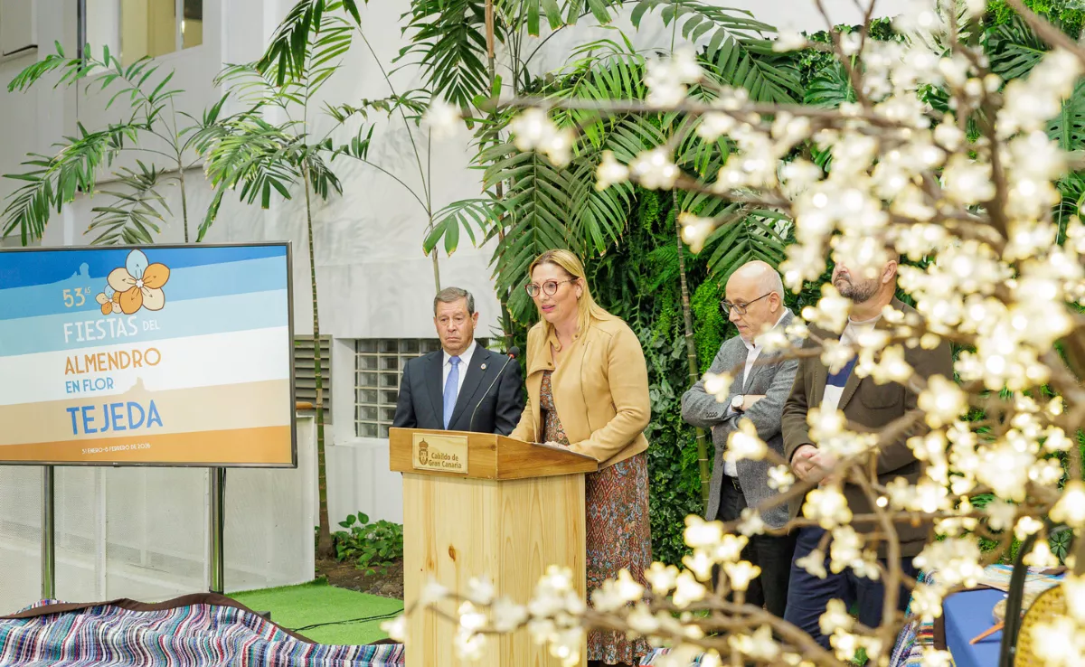Presentación de la Fiesta de los Almendros de Tejeda / CABILDO DE GRAN CANARIA