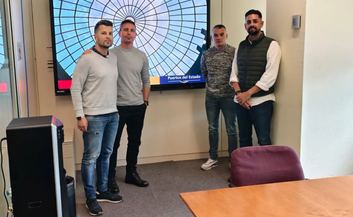 La delegación sindical canaria en Puertos del Estado. / AH