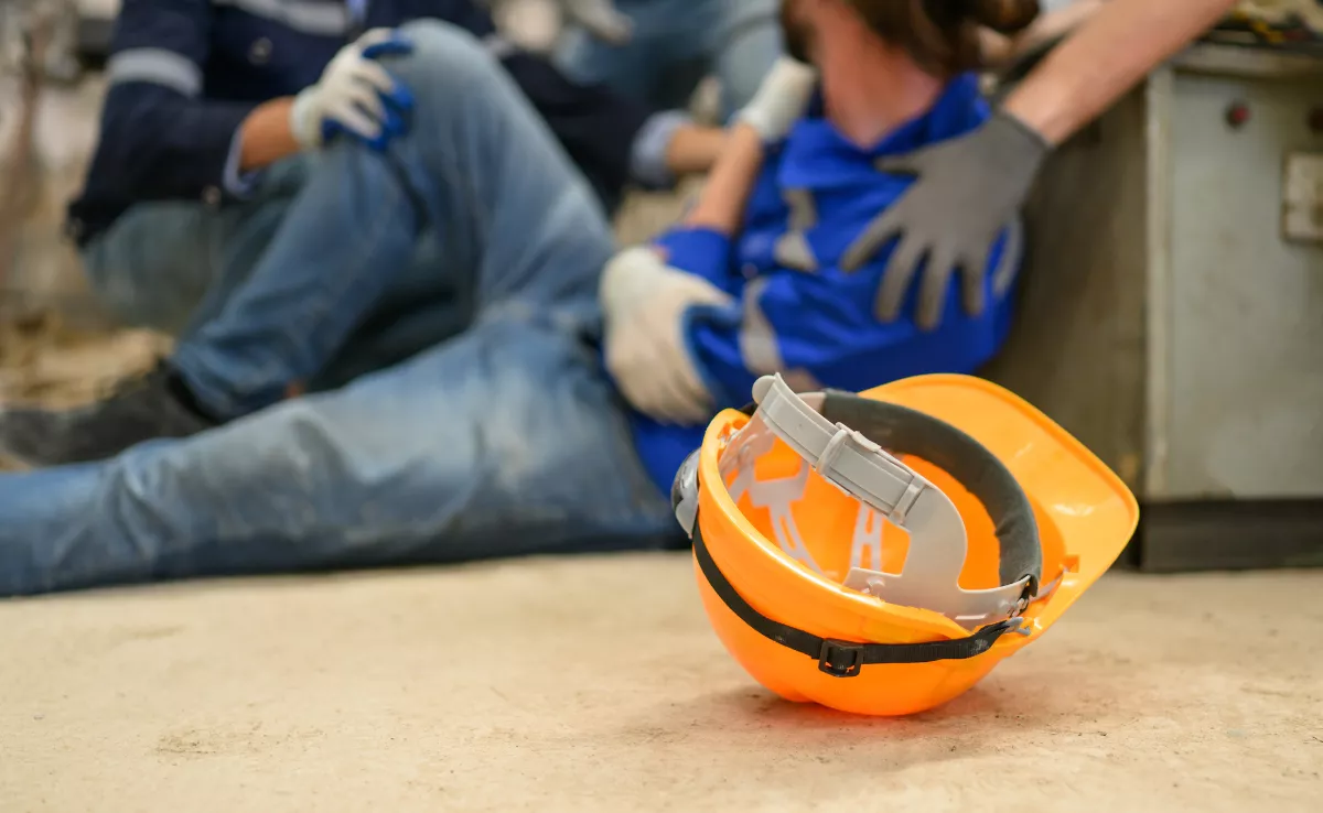 Imagen alusiva a un accidente laboral. / CANVA