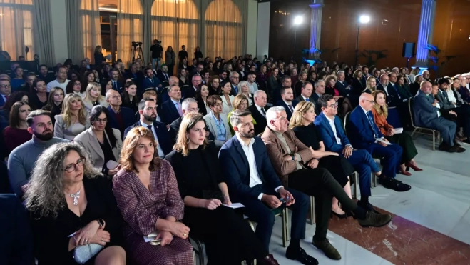 Imagen de los asistentes a la III Edición de los Premios Atlántico Hoy al Liderazgo / TONY HERNÁNDEZ