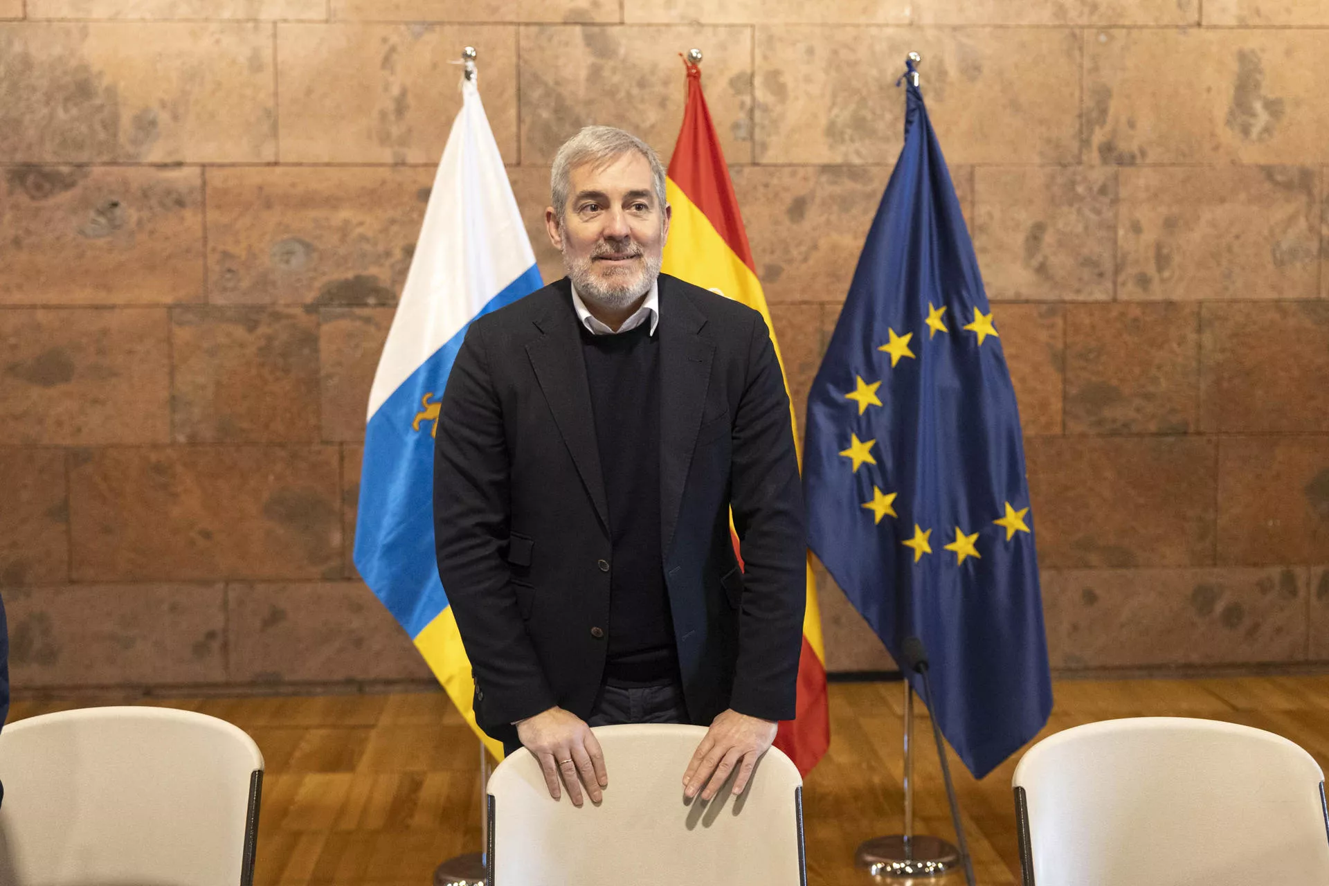El presidente de Canarias, Fernando Clavijo. / EFE - MIGUEL BARRETO