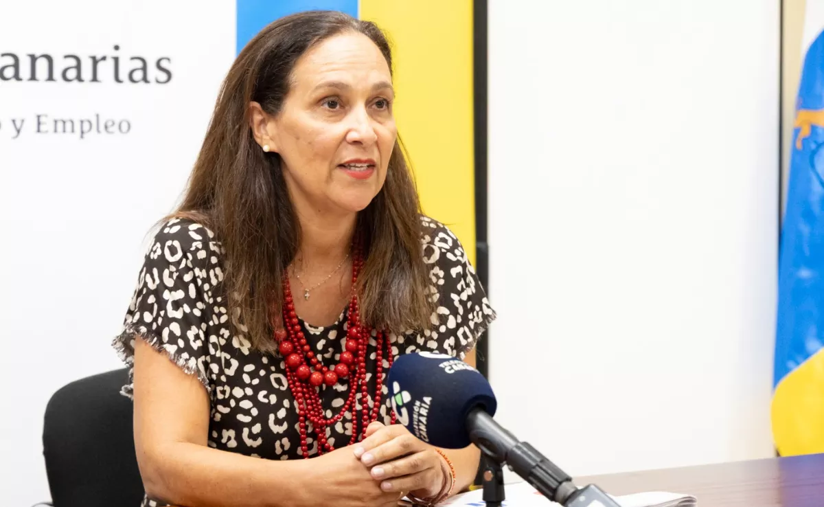 La directora del SCE, María Teresa Ortega / GOBIERNO DE CANARIAS