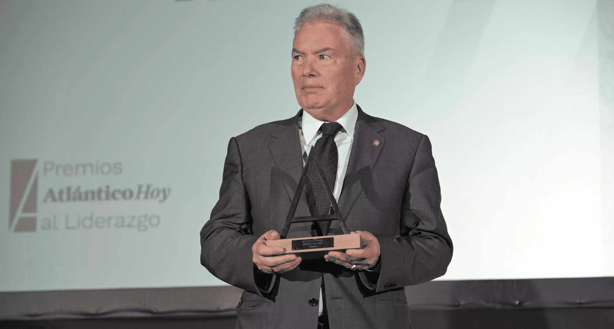 Juan Ruiz, presidente del CV Guaguas Las Palmas y Premio Atlántico Hoy al Liderazgo en Deportes. / TONY HERNÁNDEZ