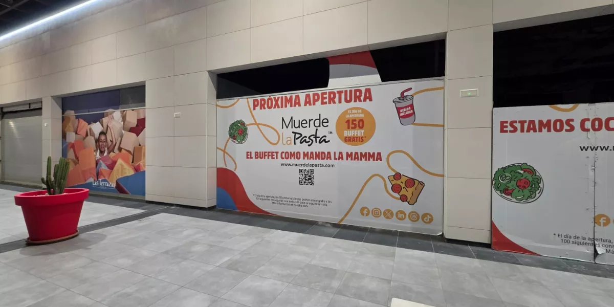 Imagen del local de Muerde la Pasta en el Centro Comercial Las Terrazas / AH