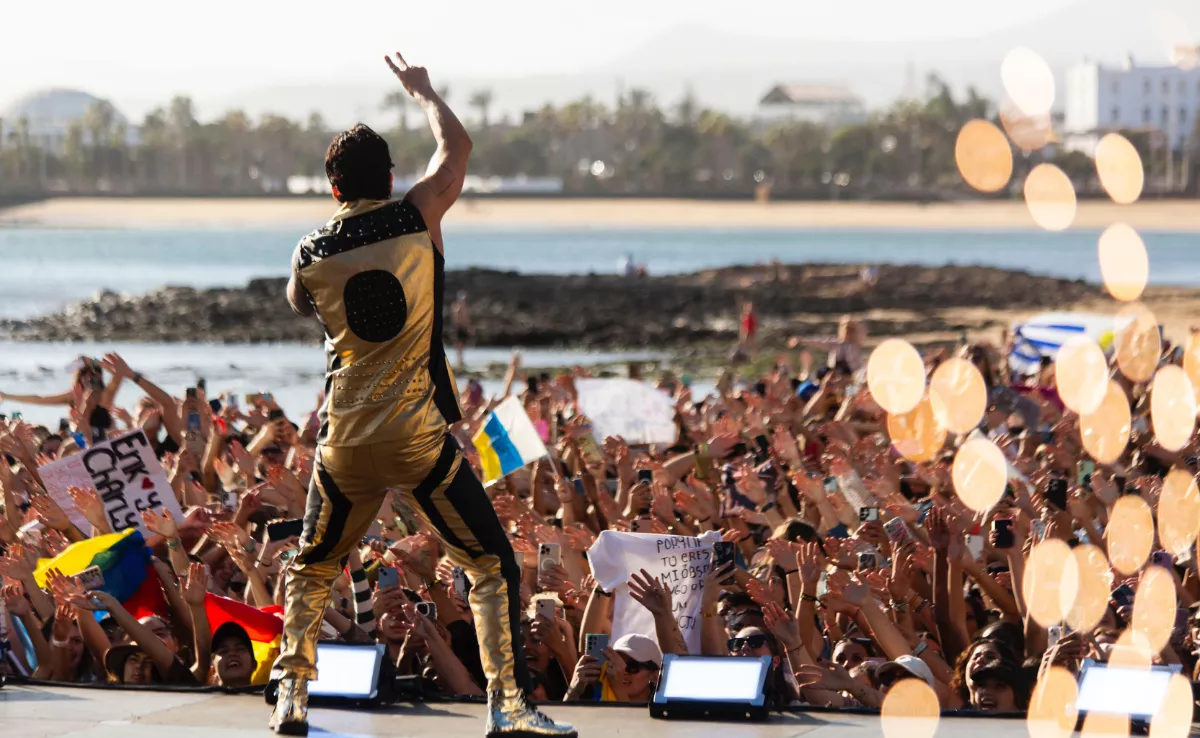 Imagen de uno de los conciertos de 'La reina del flow' / CEDIDA