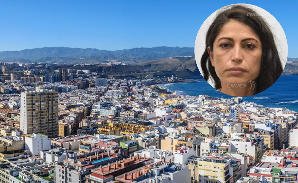 Composición con la imagen de Fayna María G. F., hecha pública por el Centro Nacional de Personas Desaparecidas. / AH