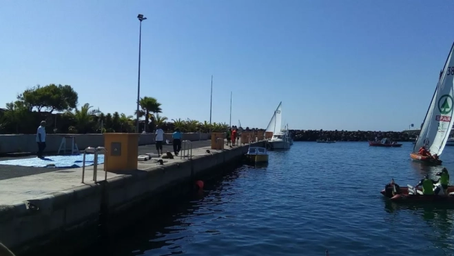Imagen del muelle de Vela Latina / CEDIDA