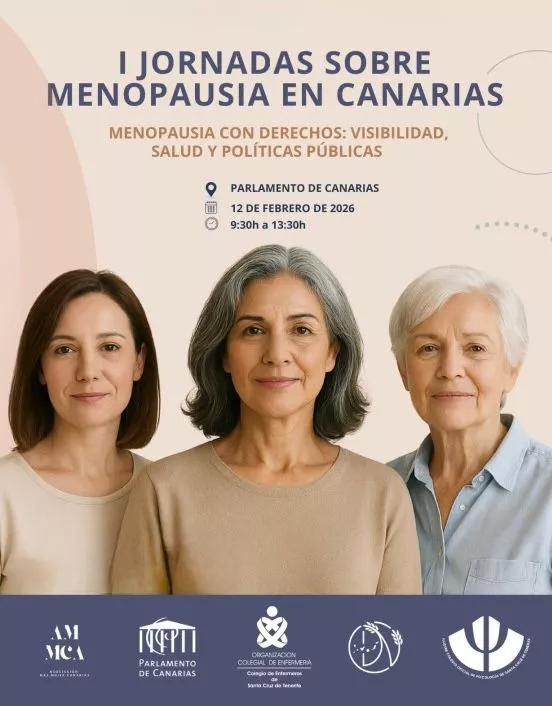 El Parlamento de Canarias acoge la I Jornada sobre Menopausia en Canarias. / CEDIDA