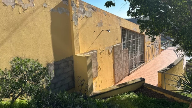 El local de la calle calle Farmacéutico Francisco Arencibia Cabrera / ATLÁNTICO HOY - MARCOS MORENO El local de la calle calle Farmacéutico Francisco Arencibia Cabrera / ATLÁNTICO HOY - MARCOS MORENO