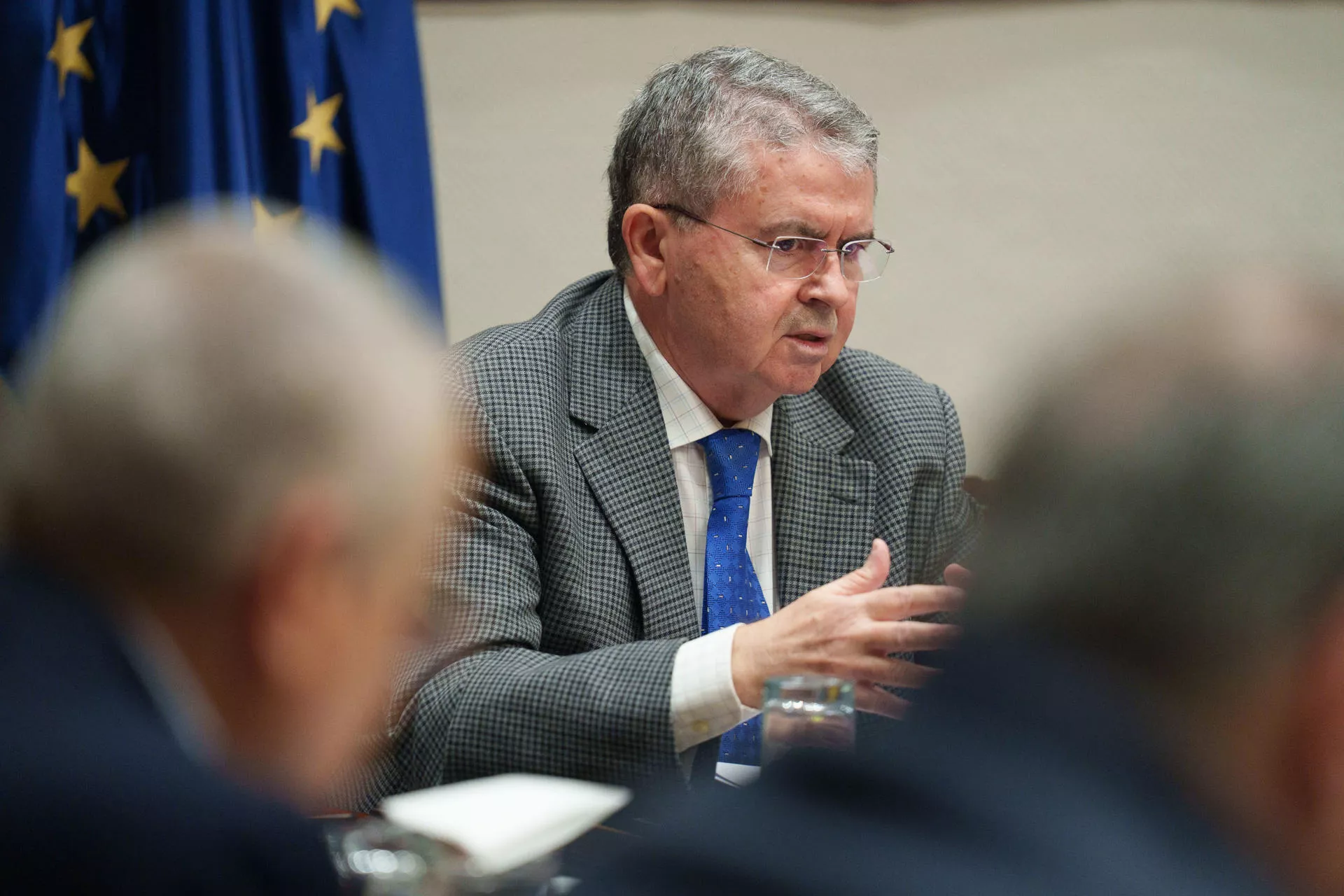 El administrador único de Canarias Seafood, José Manuel González Navarro. / EFE - RAMÓN DE LA ROCHA