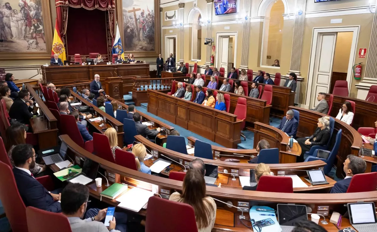Imagen del Parlamento de Canarias / EFE