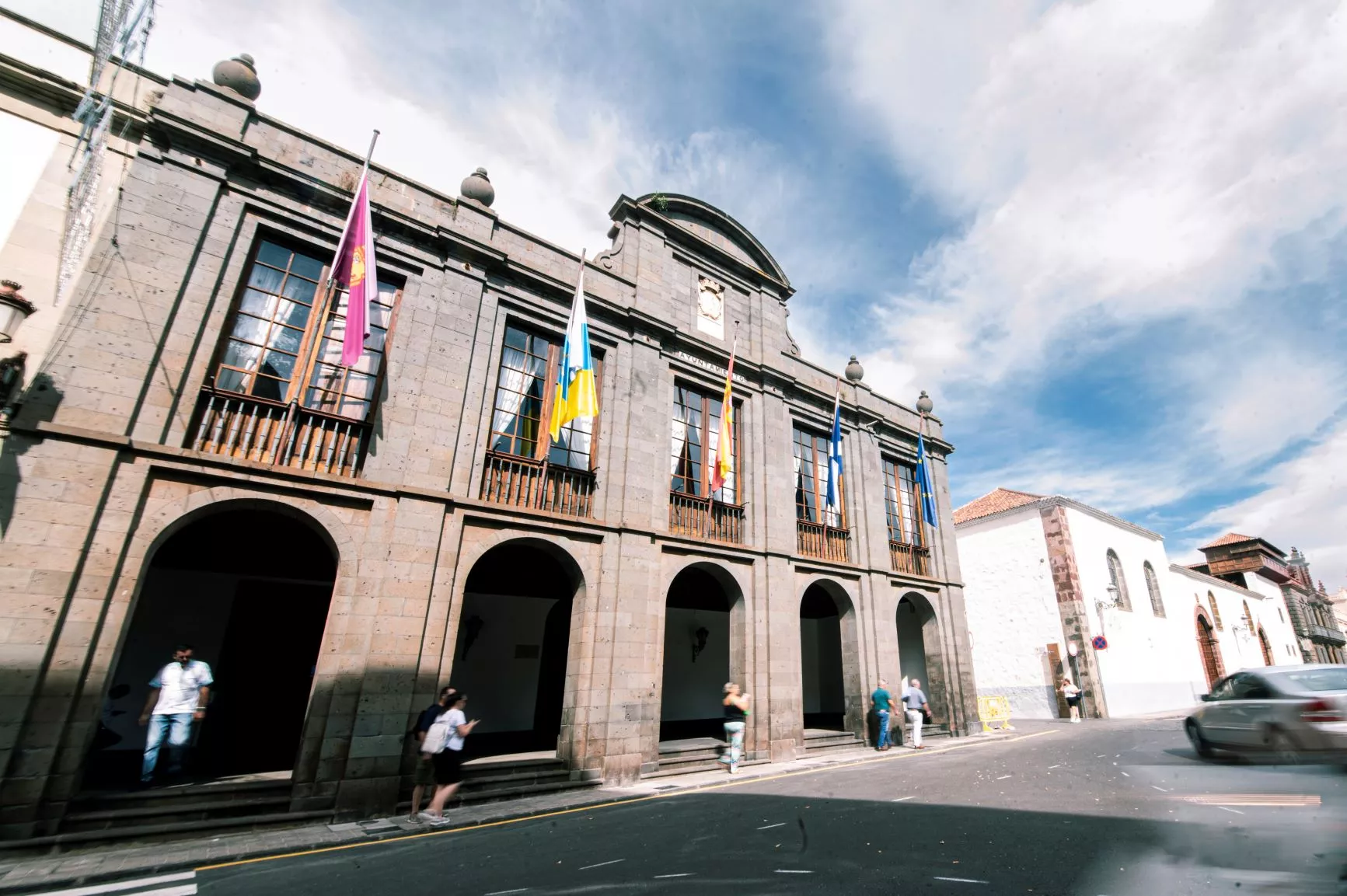 Fachada principal Ayuntamiento de La Laguna. / AYUNTAMIENTO DE LA LAGUNA