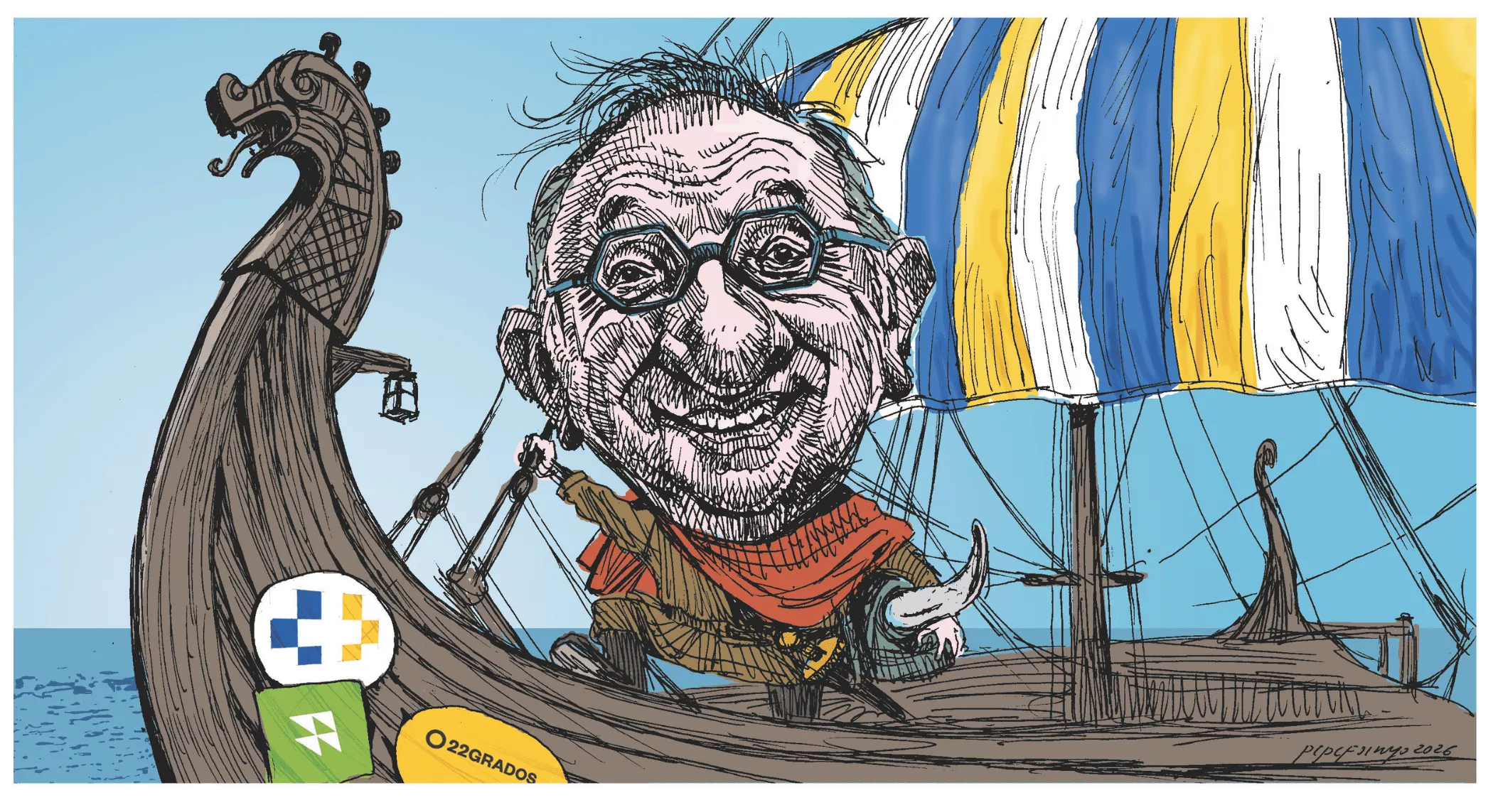 José Manuel Baltar, por Farruqo. 