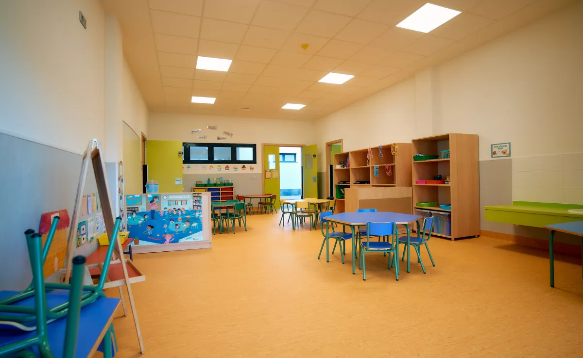 Imagen de un aula de un colegio de Canarias / CONSEJERÍA DE EDUCACIÓN Imagen de un aula de un colegio de Canarias / CONSEJERÍA DE EDUCACIÓN