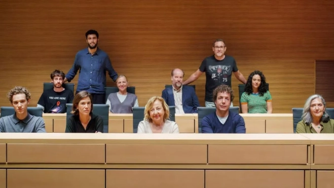 Imagen del rodaje de 'Los justos' / CEDIDA Imagen del rodaje de 'Los justos' / CEDIDA