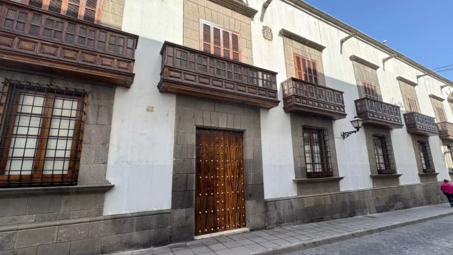 Imagen de la casa condal de Vegueta / AH 