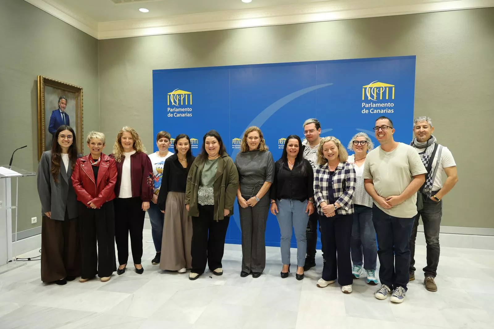 El Parlamento de Canarias se suma al Día Internacional del Asperger. / CEDIDA