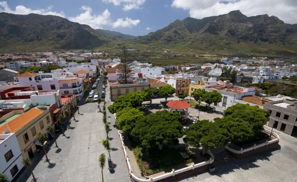 Vista aérea Buenavista del Norte|AYUNTAMIENTODEBUENAVISTA