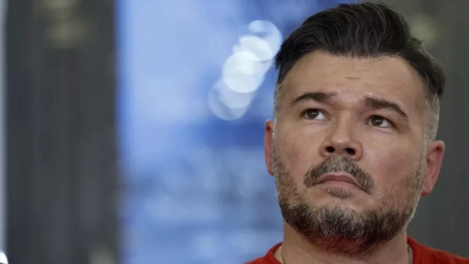 Gabriel Rufián, diputado de Esquerra Republicana / EFE