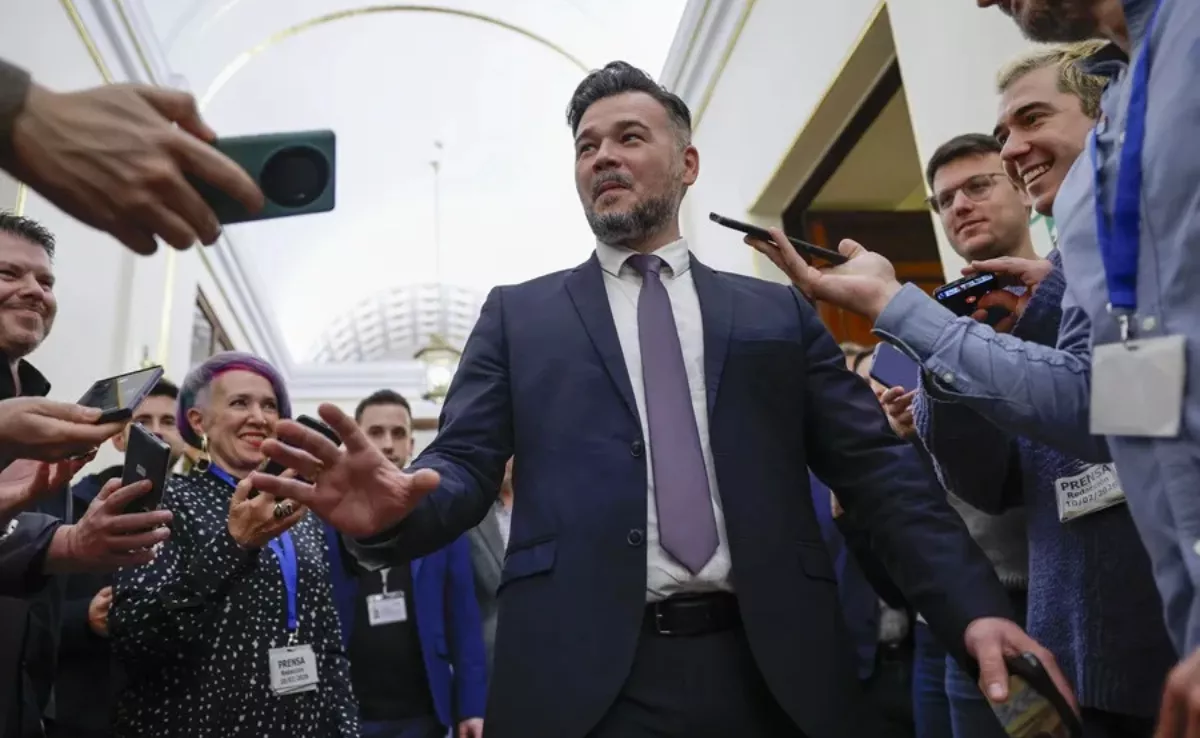 Gabriel Rufián, diputado de ERC / EFE