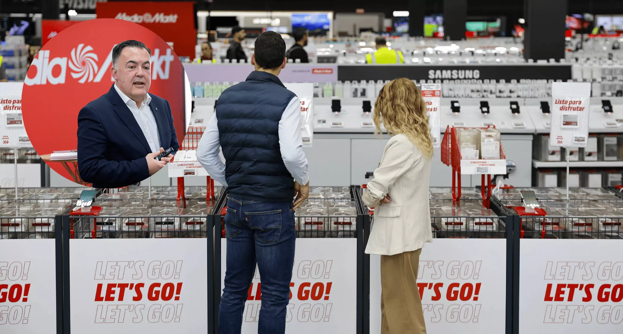 Faruk Kocabas toma el mando de MediaMarkt Canarias en la antesala del desembarco del 'Amazon chino'. / EFE