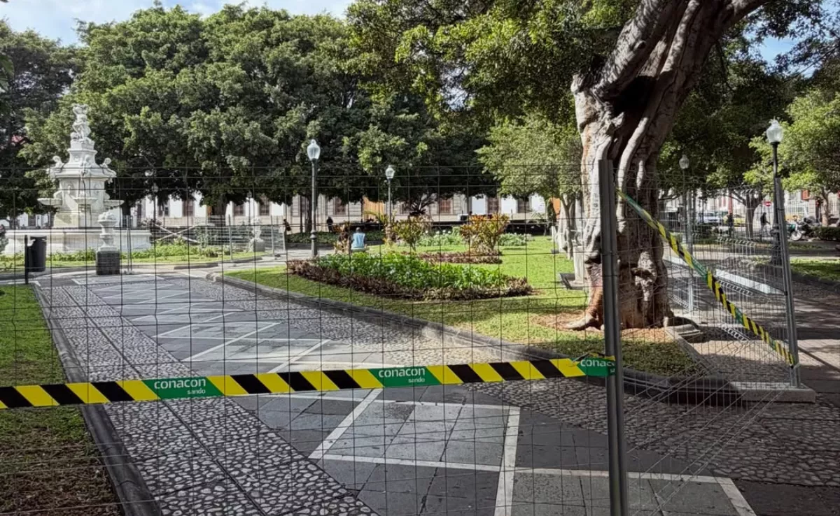 Plaza Weyler vallada en 2026 por Carnaval./ PXSC