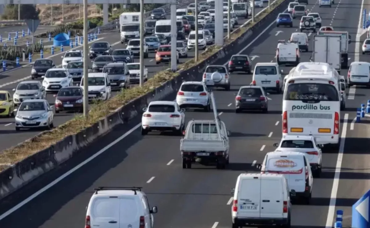 Tráfico en la GC-1 / EFE