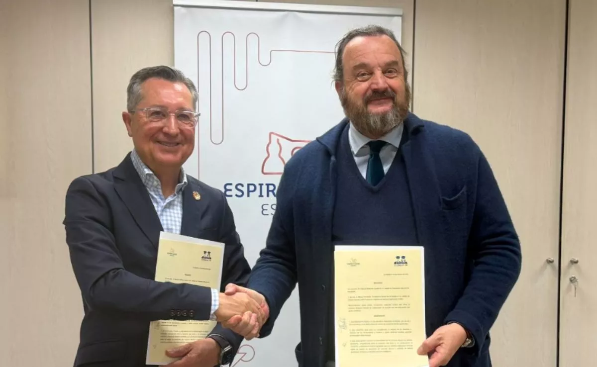 Pascual Martínez Cuesta (Unijepol) y Bosco Torremocha (Espirituosos España) |SERVIMEDIA