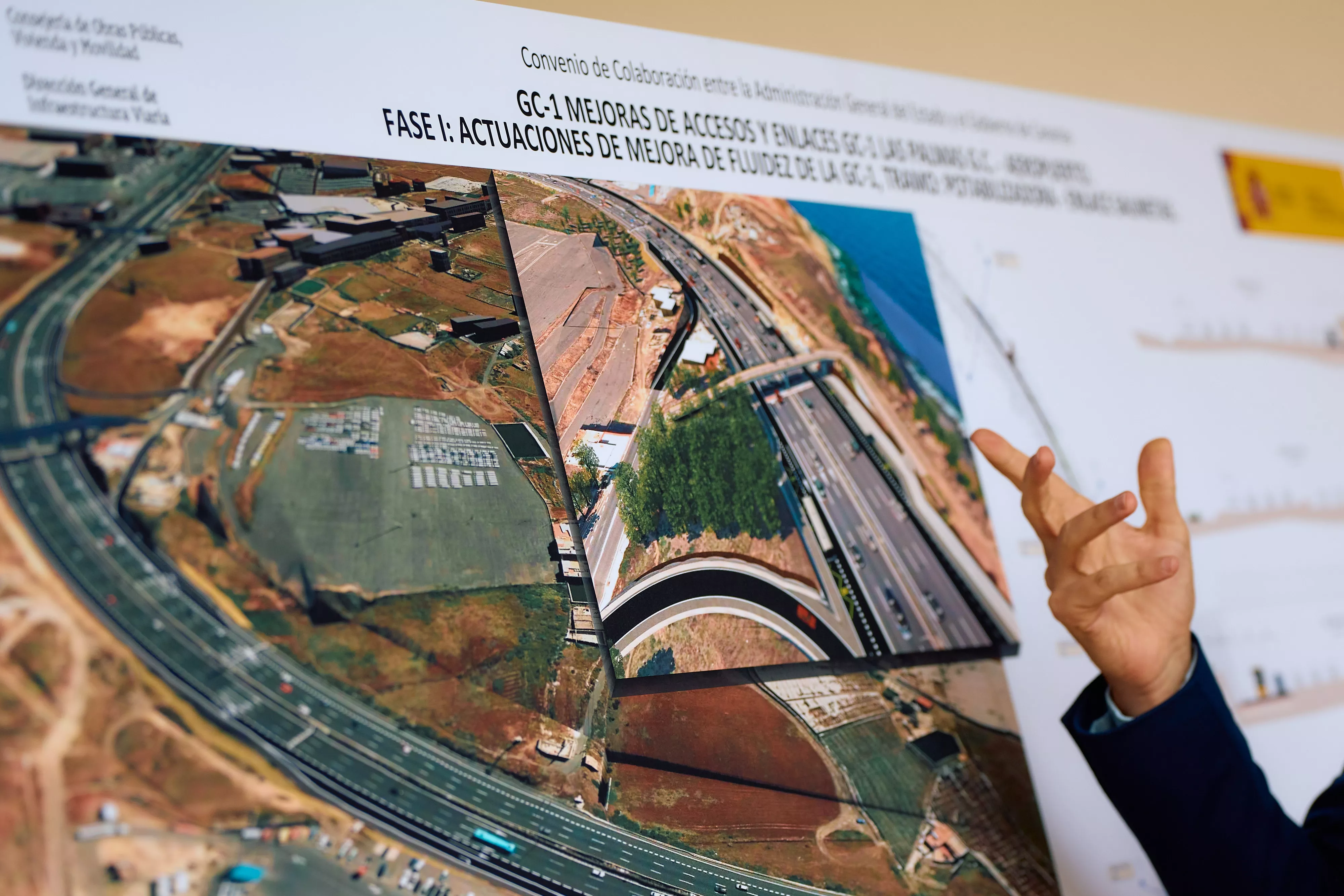 El Gobierno de Canarias avanza en la ampliación de la GC-1 entre La Estrella y Las Terrazas tras sacar a licitación las obras y su control y vigilancia. GOBCAN