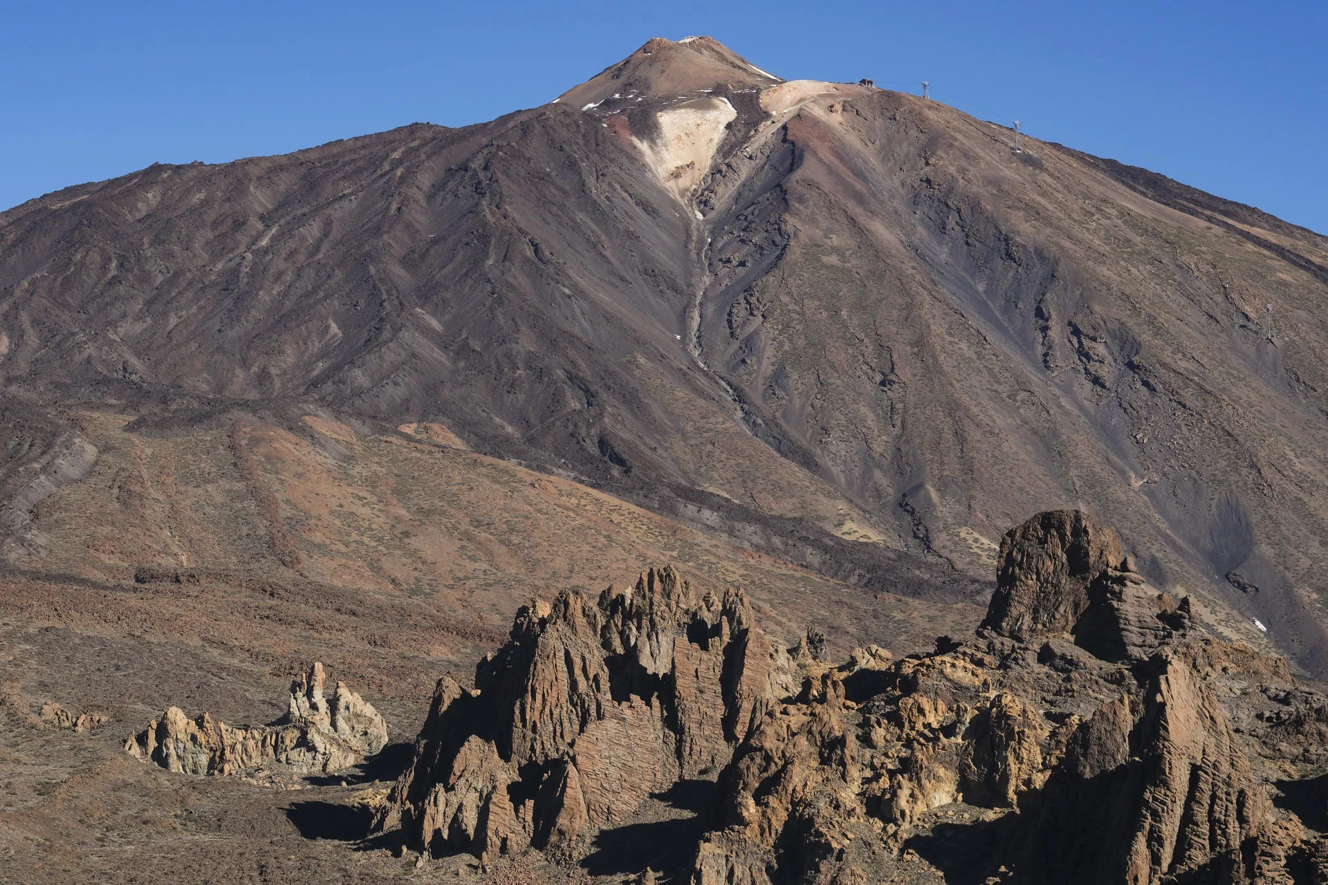Imagen de las Cañadas del Teide, en Tenerife. / EFE - ALBERTO VALDÉS
