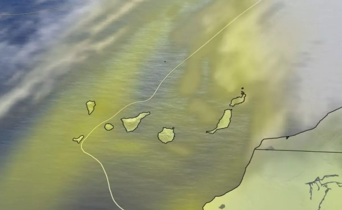 Calima sobre Canarias|ELTIEMPO