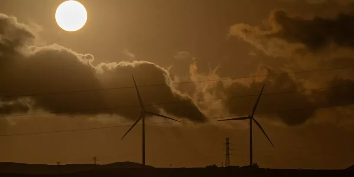 Imagen de calima densa / EFE 